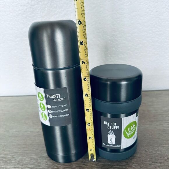 Reduce Eco Tumbler Travel Food Drink Thermos Storage Containers Set - Picture 2 of 5